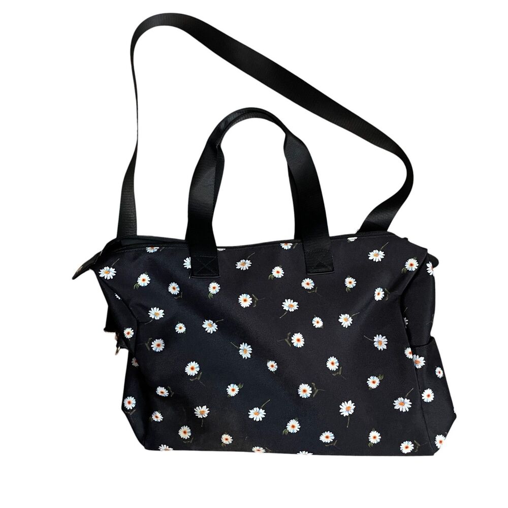 Alice & Olivia Daisy Duffle Bag‎ Adjustable Shoulder strap and Tote Straps